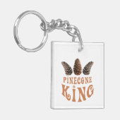 Pine cone king sleutelhanger (Voorkant Links)