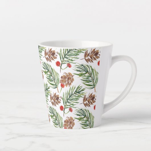 Pine Cone Latte Mok (Rechts)