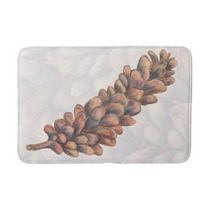 Pine Cone Natuur Bath Mat