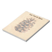 Pine Cone Notitieblok (Gedraaid)