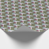 Pine Cone Ornament Cadeaupapier (Hoek)