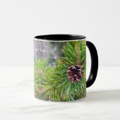 Pine Cone van Lodgepole Pine Mok (Voorkant rechts)