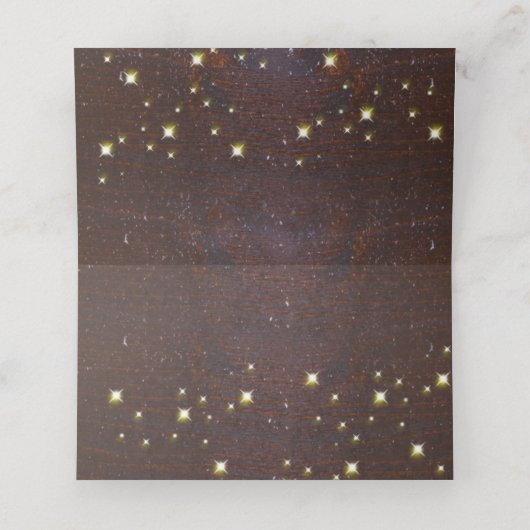 Pine Cones Branch Rustic Holiday Kerstfeest (Binnenkant ongevouwen)