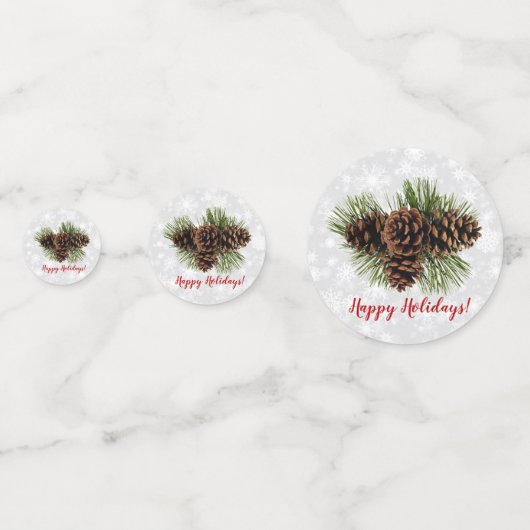 Pine Cones Confetti (Achterkanten)