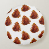 Pine cônes Coussin de dessin (Dos)