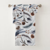 Pine Cones et aiguilles de pin Noël Motif (En situation)