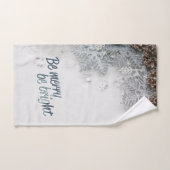 Pine Cônes, Fête des snowflèches (Serviette à main)