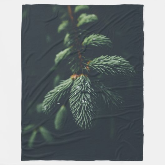 PINE CONES FLEECE DEKEN (Voorkant)