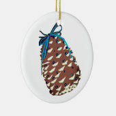 Pine Cones Holiday Decor Keramisch Ornament (Rechts)