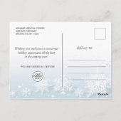 Pine Cones kerstfeestay Corporate Greeting Briefkaart (Achterkant)