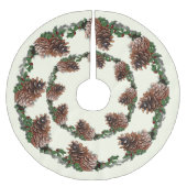 Pine Cones Kerstmis  Kerstboom Rok (Voorkant)