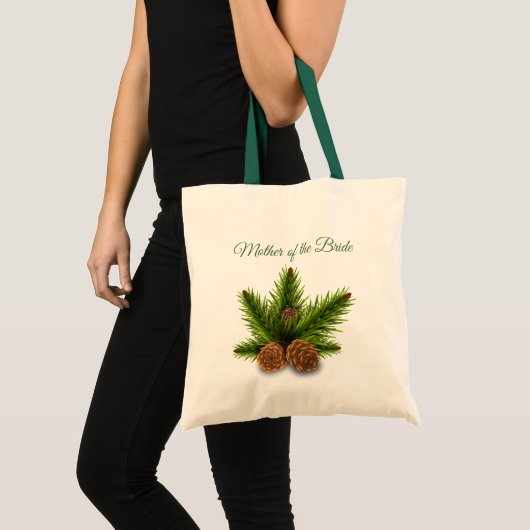 Pine cônes Mère du Sac fourre-tout de mariée (Devant (produit))