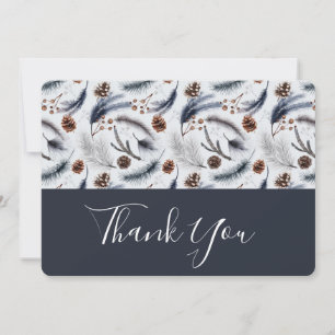 Pine Cones & Pine Needles Motif Merci