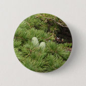 Pine Cones Ronde Button 5,7 Cm (Voorkant)