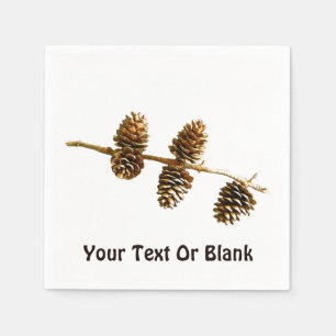 Pine Cones Servetten