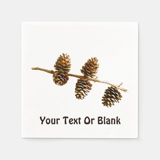 Pine Cones Servetten (Voorkant)