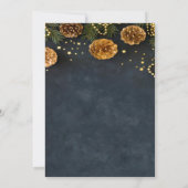 Pine Cones, sterren opslaan datum Save The Date (Achterkant)