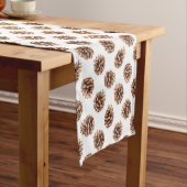 Pine Cones Table Runner Korte Tafelloper (Voorbeeld)