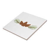 Pine Cones Tegeltje (Zijkant)