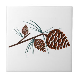 Pine Cones Tegeltje