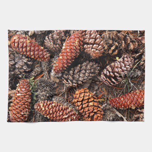 Pine Cones Theedoek (Horizontaal)
