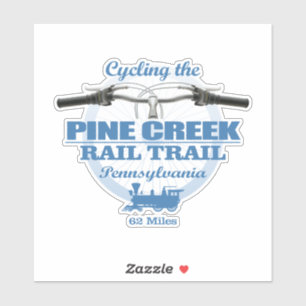 Pine Creek Rail Trail (H2) Sticker