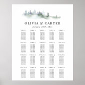 Pine Crest-stoelenkaart Poster (Voorkant)