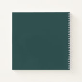 Pine d'hiver Pine Green Back Livre d'or (Dos)