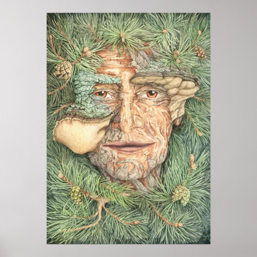 Pine dryad poster (Voorkant)