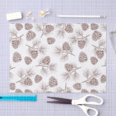 Pine fir kerstboomcedar spruce cons tissuepapier (Craft)