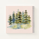  Pine Forest Lake House Gastenboek Notitieboek (Achterkant)