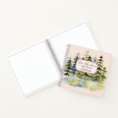 Pine Forest Lake House Gastenboek Notitieboek (Binnen)