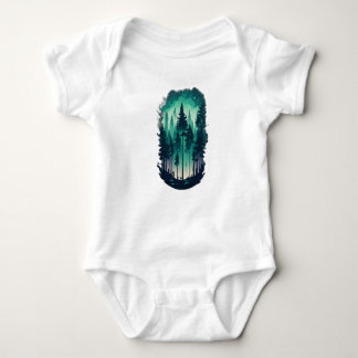 Pine Forest Landscape Romper
