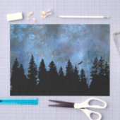 Pine Forest Night Tissuepapier (Craft)