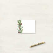 Pine Garland Post-it-Notes Post-it® Notes (Op bureau)