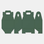 Pine Green Bedankdoosjes (Ongevouwen)