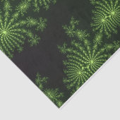 Pine Green Fractal Art Design Tissuepapier (Detail)