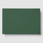 Pine Green Gastenboek (Voorkant)