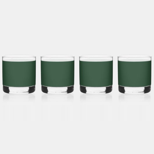 Pine Green Whisky Glas (Achterkant)