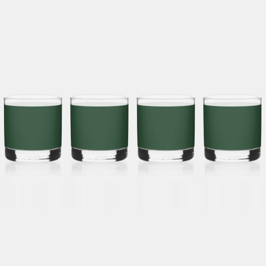 Pine Green Whisky Glas (Voorkant)