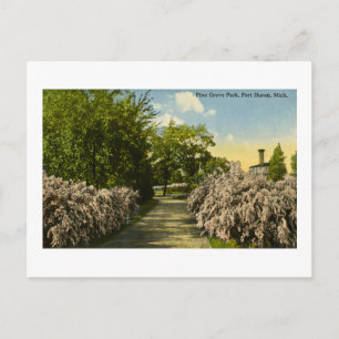 Pine Grove Park Port Huron Michigan Briefkaart