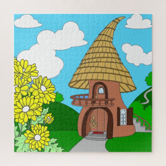 Pine House Jigsaw Puzzle (Vertical)