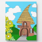 Pine House Plaque Fotoplaat (Voorkant)