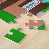Pine House Puzzle Legpuzzel (Zijkant)