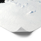 Pine Island Bay in West-Antarctica Poster (Hoek)