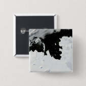 Pine Island Bay in West-Antarctica Vierkante Button 5,1 Cm (Voorkant /achterkant)