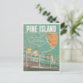 Pine Island en Matlacha Florida Briefkaart (Staand voorkant)