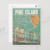 Pine Island en Matlacha Florida Briefkaart (Voorkant / Achterkant)