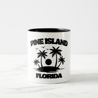 Pine Island Florida Tweekleurige Koffiemok