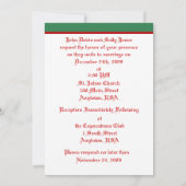 Pine kerstsierweddenschappen kaart (Achterkant)